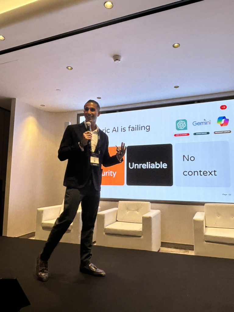 Zakee Ahmed speaking about AI for real estate